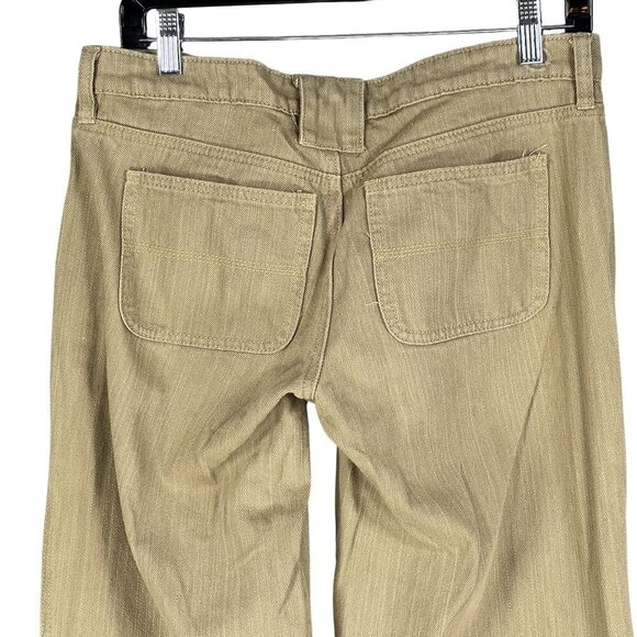 PTCL Women 26 US 4 Ethical Cargo Pants Zip Pockets Adj Cord Wide Leg Grunge Edgy - Picture 4 of 16